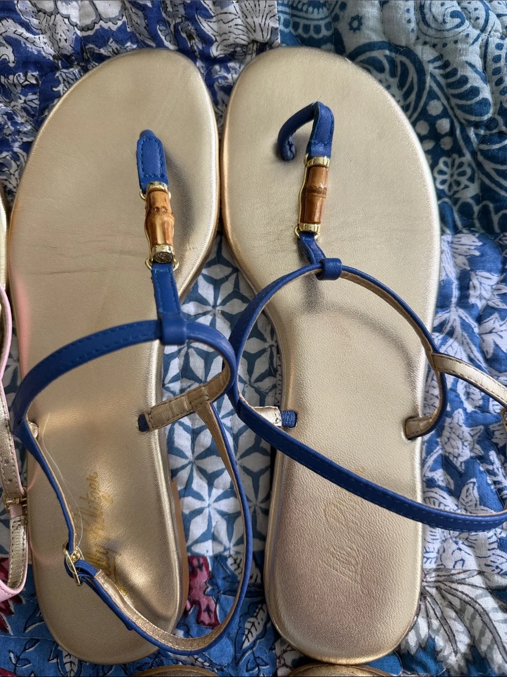 Lilly Pulitzer lot of Leena Sandals all size 9